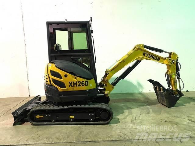  Kymron XH26D Kāpurķēžu ekskavatori