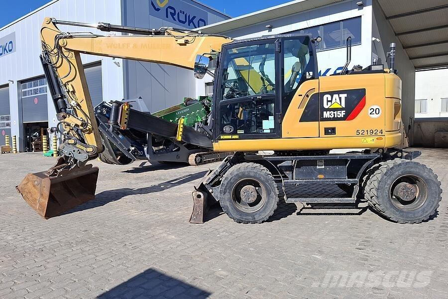 CAT M 315 F Ekskavatori uz riteņiem