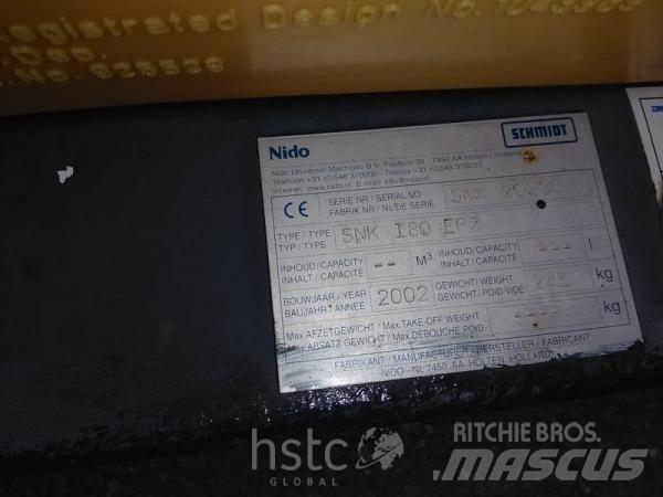 Schmidt NIDO SNK 180 EPZ Sniega naži un tīrītāji