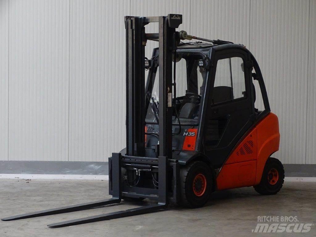 Linde H35D Tehnika ar dīzeļa dzinēju
