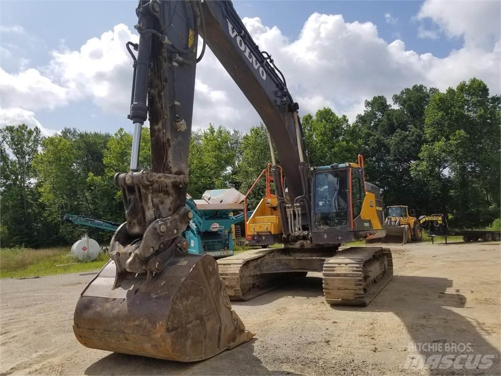 Volvo EC380EL Kāpurķēžu ekskavatori