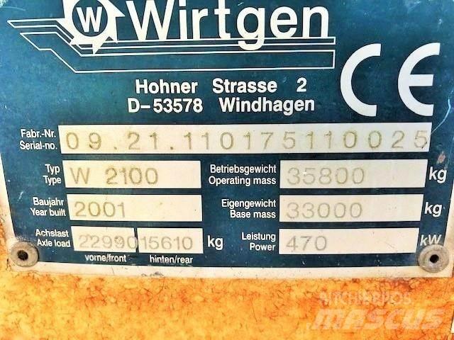 Wirtgen W2100 Būvniecība- Citi