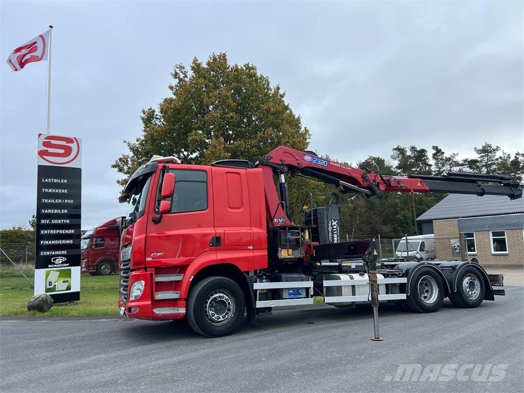 DAF CF 430 6x2*4 FAN Kabeļu pacēlājs nomontējamām kravas mašīnām
