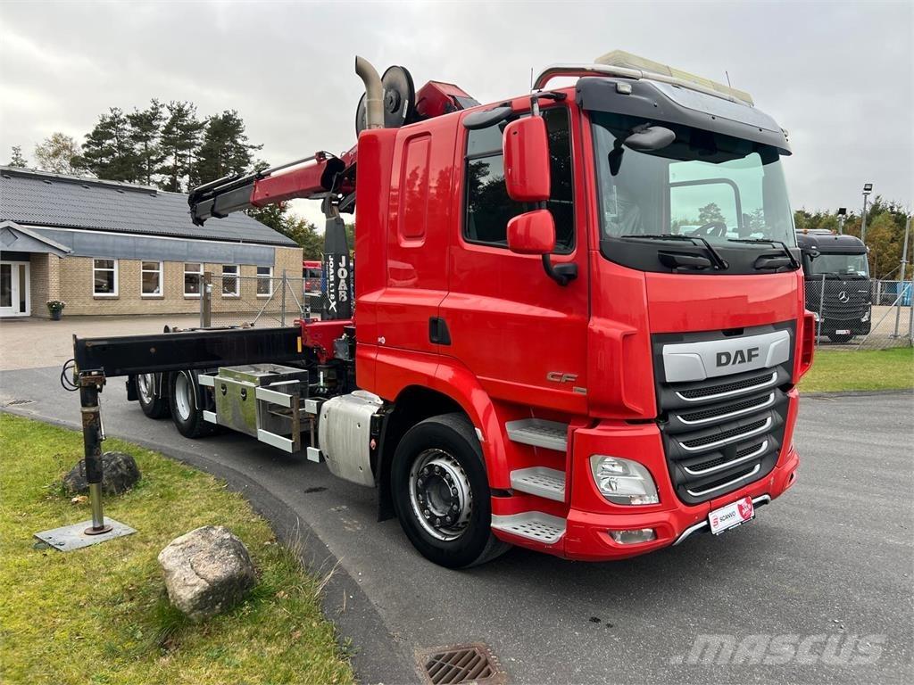 DAF CF 430 6x2*4 FAN Kabeļu pacēlājs nomontējamām kravas mašīnām