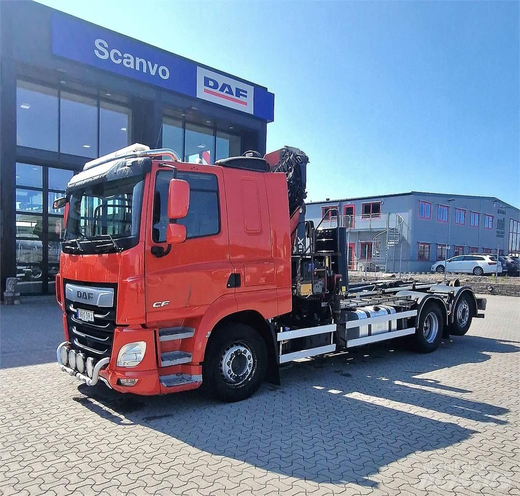 DAF CF 430 FAN Kabeļu pacēlājs nomontējamām kravas mašīnām