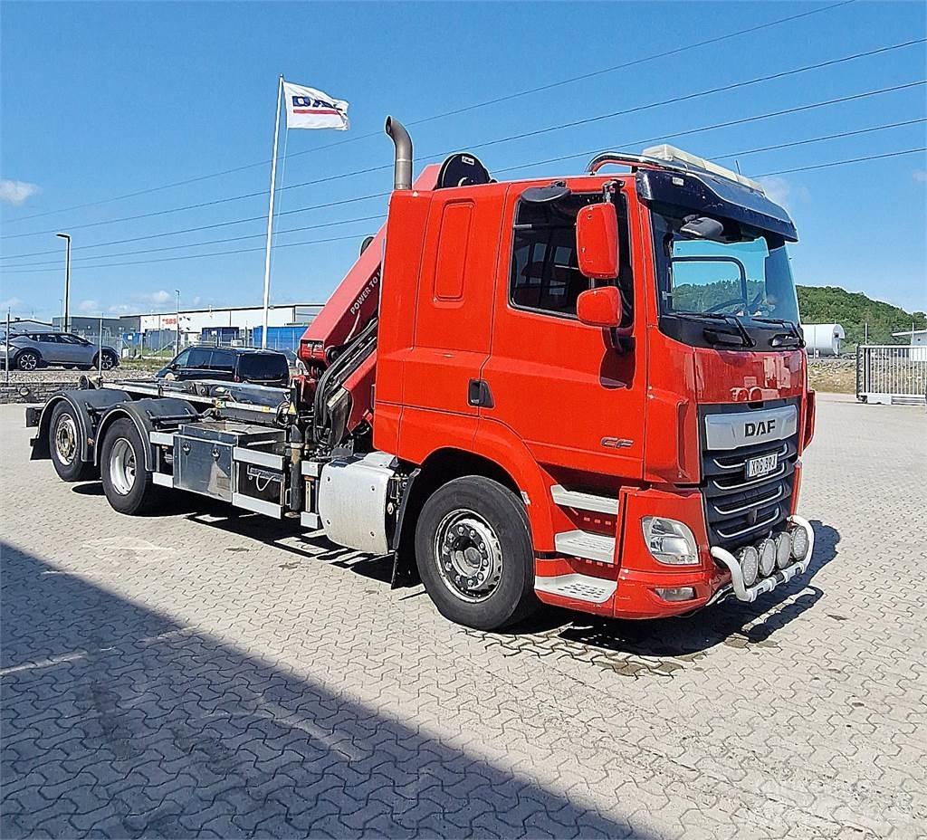 DAF CF 430 FAN Kabeļu pacēlājs nomontējamām kravas mašīnām