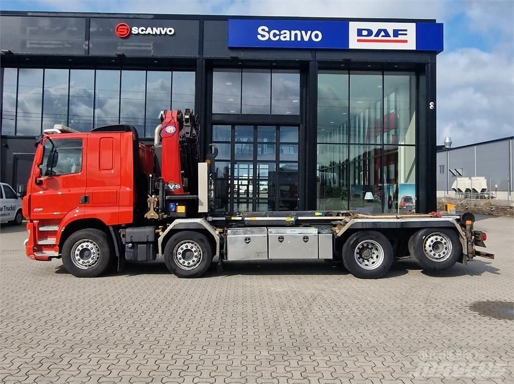 DAF CF 480 FAX Kabeļu pacēlājs nomontējamām kravas mašīnām