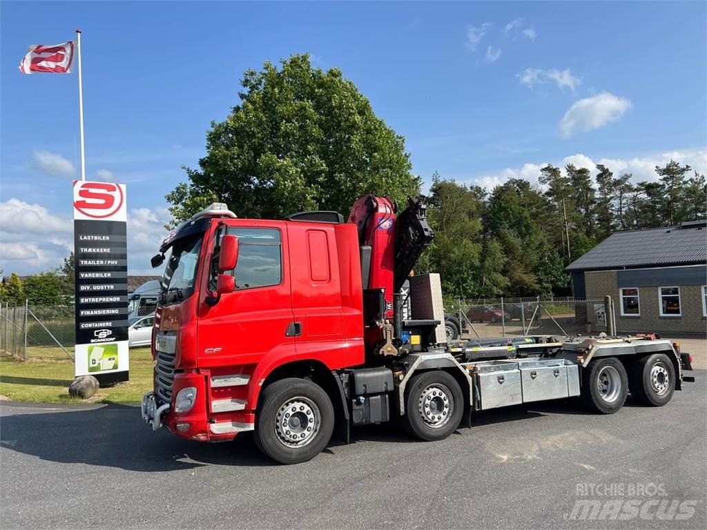 DAF CF 480 FAX 8x2*6 Kabeļu pacēlājs nomontējamām kravas mašīnām