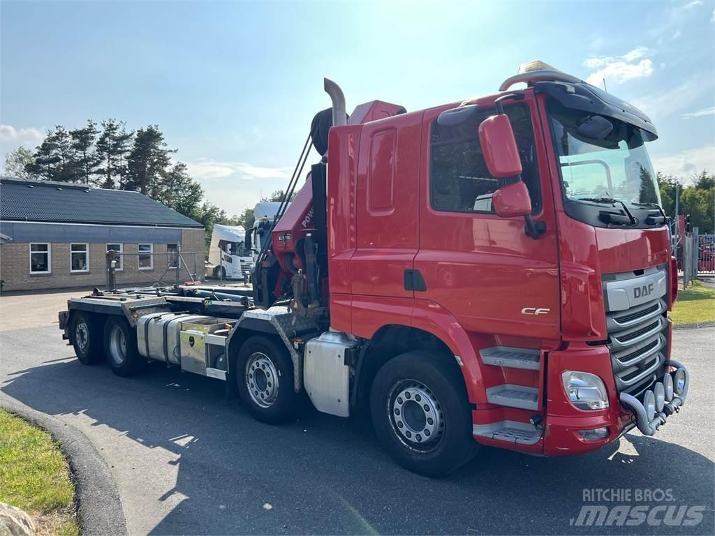 DAF CF 480 FAX 8x2*6 Kabeļu pacēlājs nomontējamām kravas mašīnām