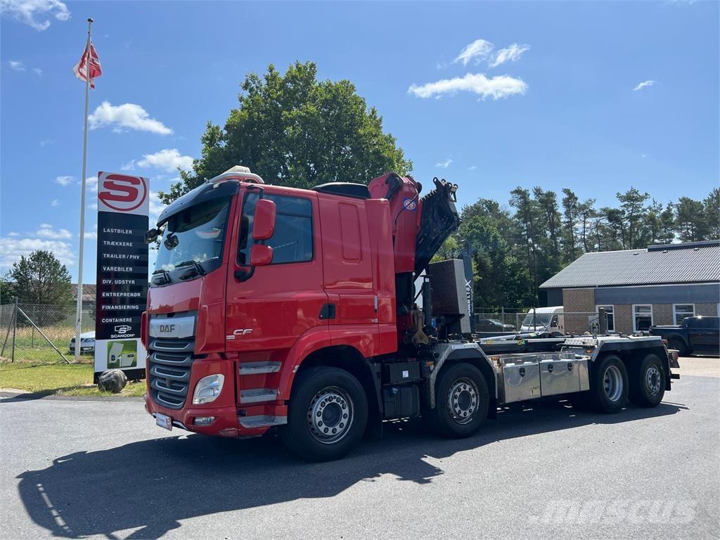 DAF CF 480 FAX 8x2*6 Kabeļu pacēlājs nomontējamām kravas mašīnām