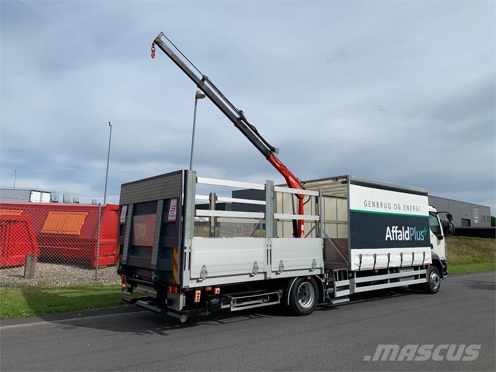 DAF LF210 4x2 FA Smagās mašīnas ar celtni