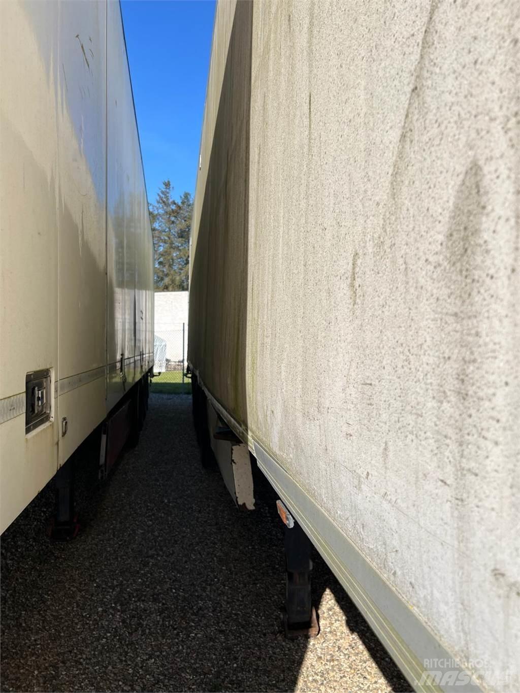 Krone 13,6 mtr boks Noslēgtās piekabes