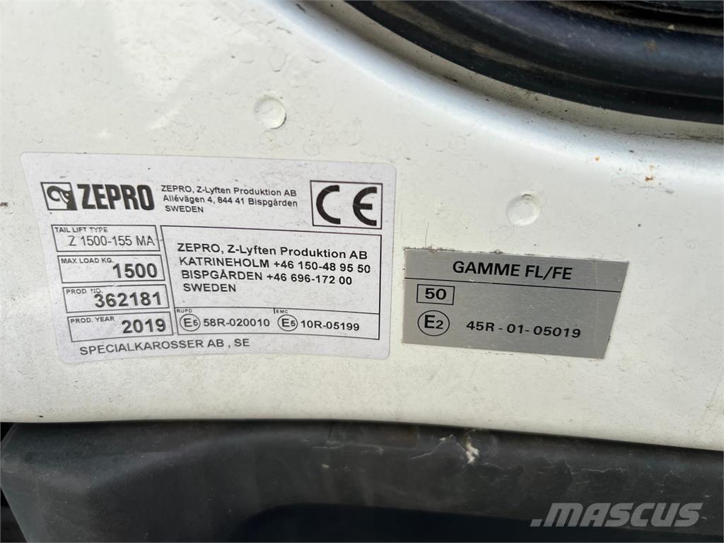 Volvo FL 250 16 ton Furgons