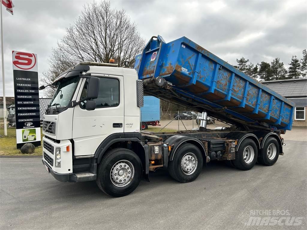 Volvo FM400 8x4 Kabeļu pacēlājs nomontējamām kravas mašīnām