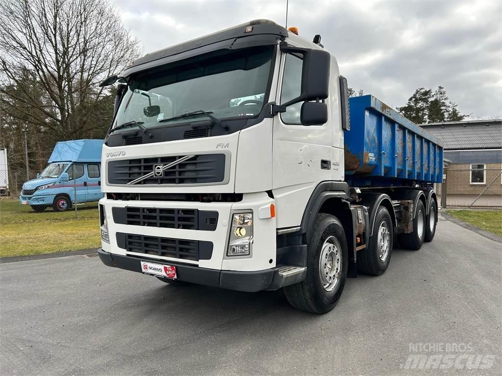 Volvo FM400 8x4 Kabeļu pacēlājs nomontējamām kravas mašīnām