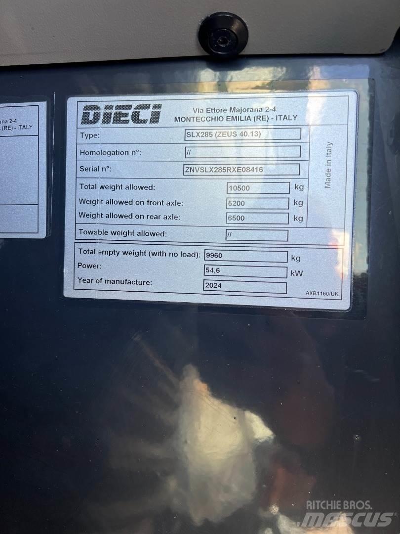 Dieci 40.13 Citas pacelšanas iekārtas