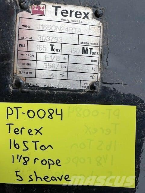 Terex  Pacēlāju/krānu aprīkojums