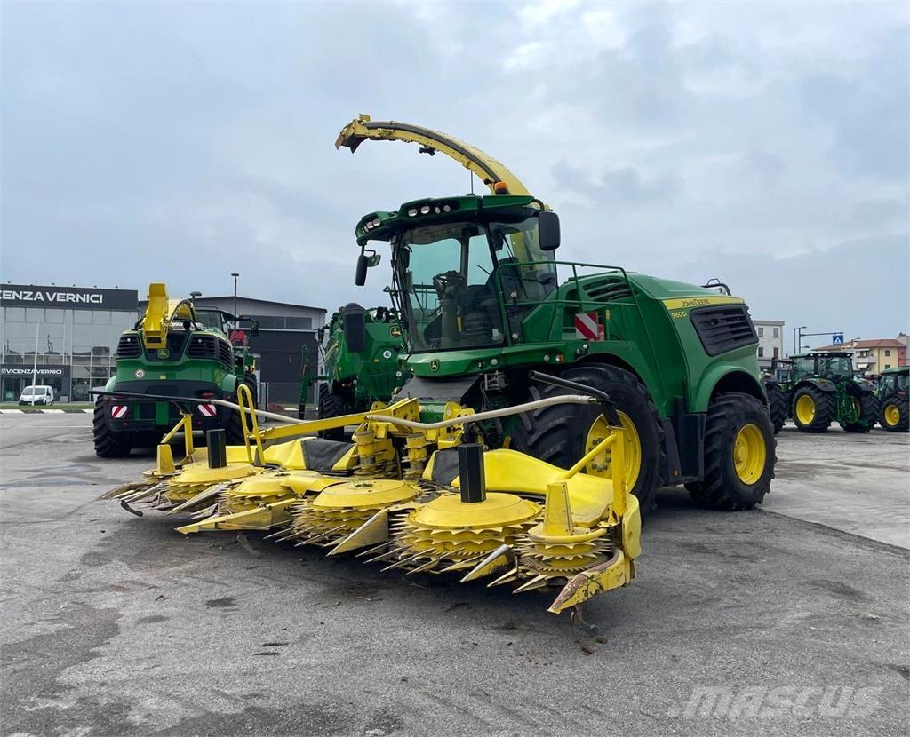 John Deere 9600i Zāles smalcinātāji