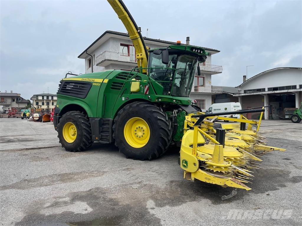 John Deere 9600i Zāles smalcinātāji