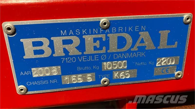Bredal K65 Minerālmēslu izkliedētāji