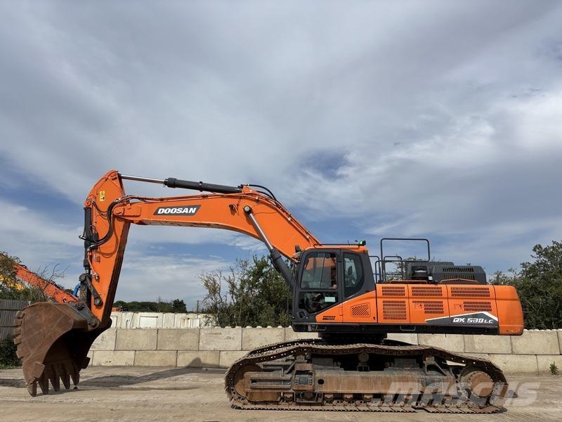 Doosan DX530LC-7 Kāpurķēžu ekskavatori