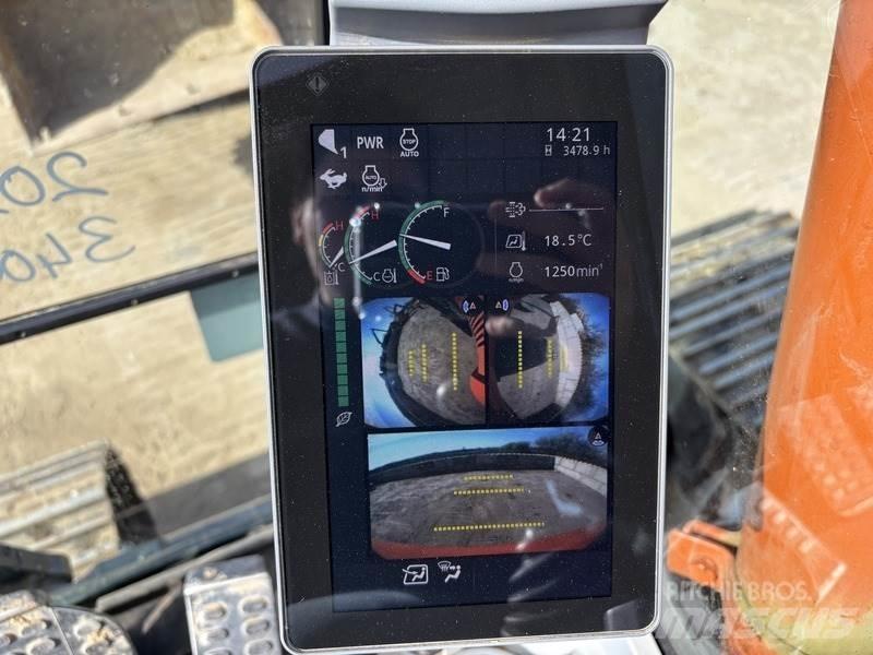 Hitachi ZX130 Kāpurķēžu ekskavatori