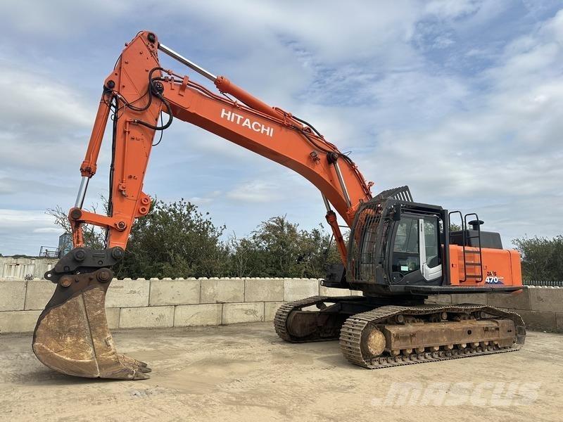 Hitachi ZX470 LCH-3 Kāpurķēžu ekskavatori