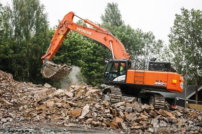 Hitachi ZX490 Kāpurķēžu ekskavatori
