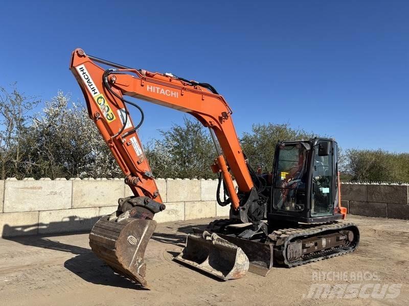 Hitachi ZX85 US-6 Vidēja lieluma ekskavatori 7 t - 12 t