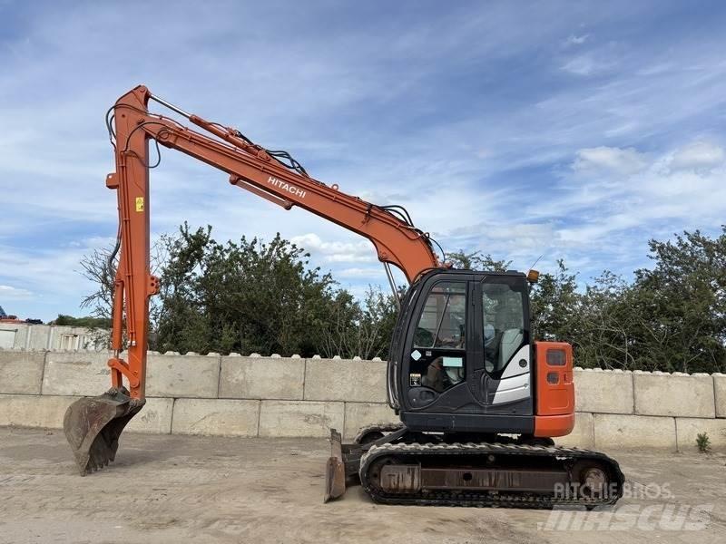 Hitachi ZX85US-5A Ekskavatori tālās sniedzamības darbiem