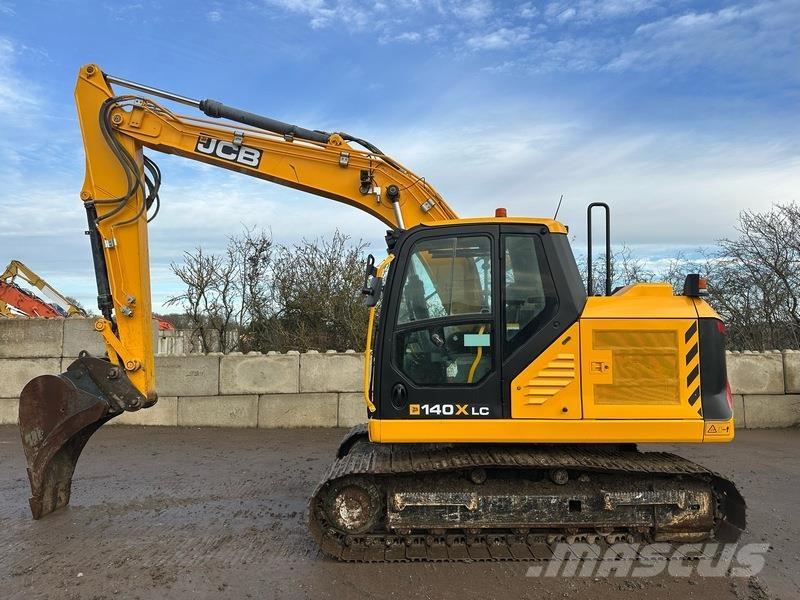 JCB 140X L 4F Kāpurķēžu ekskavatori