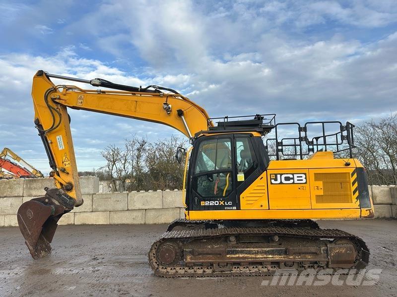 JCB 220X L 4F Kāpurķēžu ekskavatori