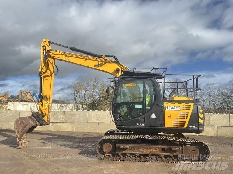 JCB JS145 LC T4 Kāpurķēžu ekskavatori