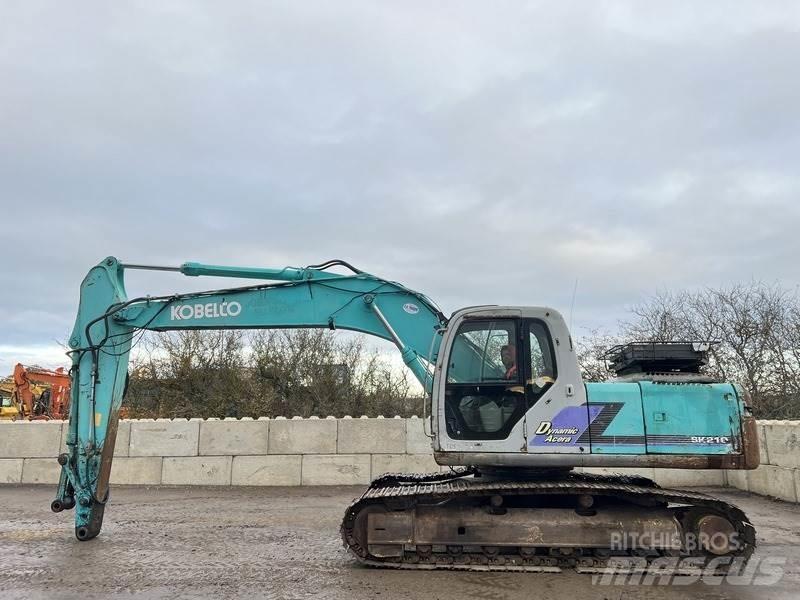 Kobelco SK210LC-6 Kāpurķēžu ekskavatori
