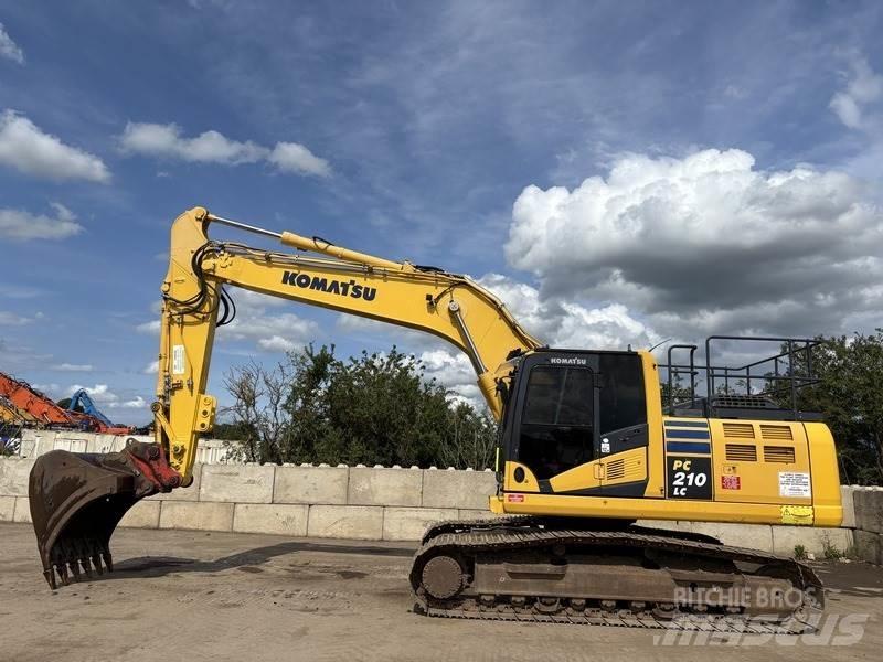 Komatsu PC210LC-10 Kāpurķēžu ekskavatori