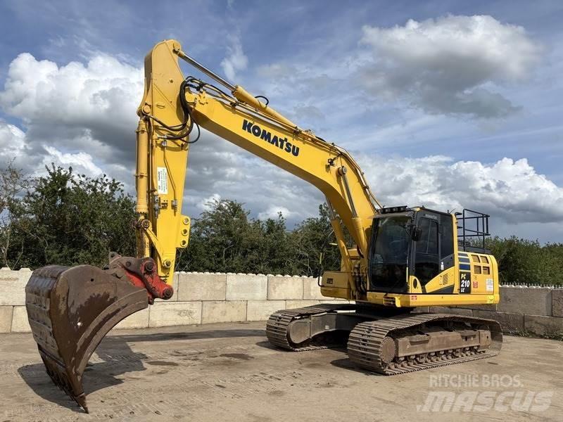 Komatsu PC210LC-10 Kāpurķēžu ekskavatori