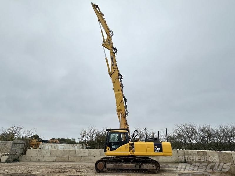 Komatsu PC340 HRD-7 Demontāžas ekskavators