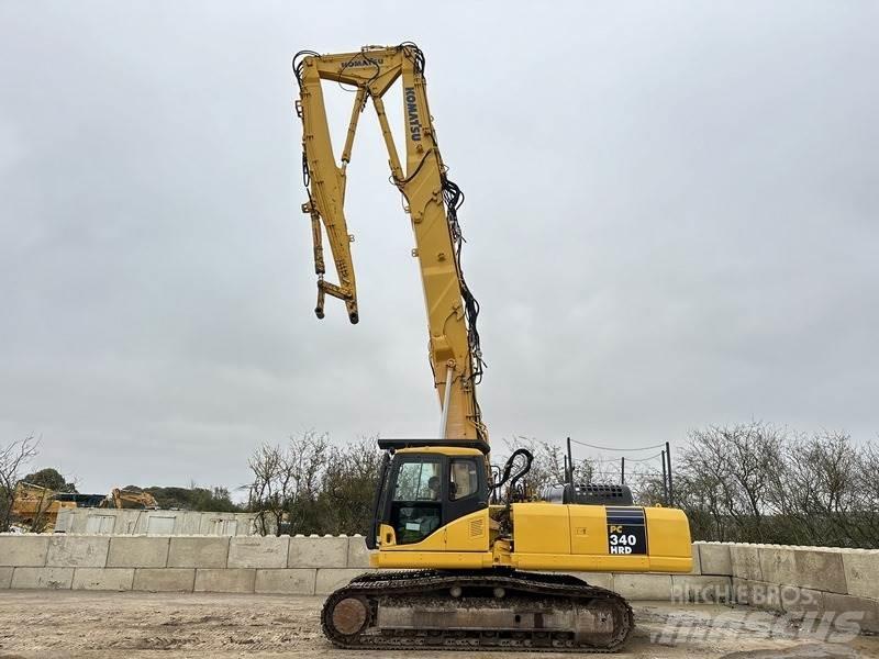 Komatsu PC340 HRD-7 Demontāžas ekskavators