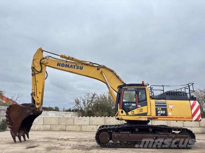 Komatsu PC490 LC-10 Kāpurķēžu ekskavatori