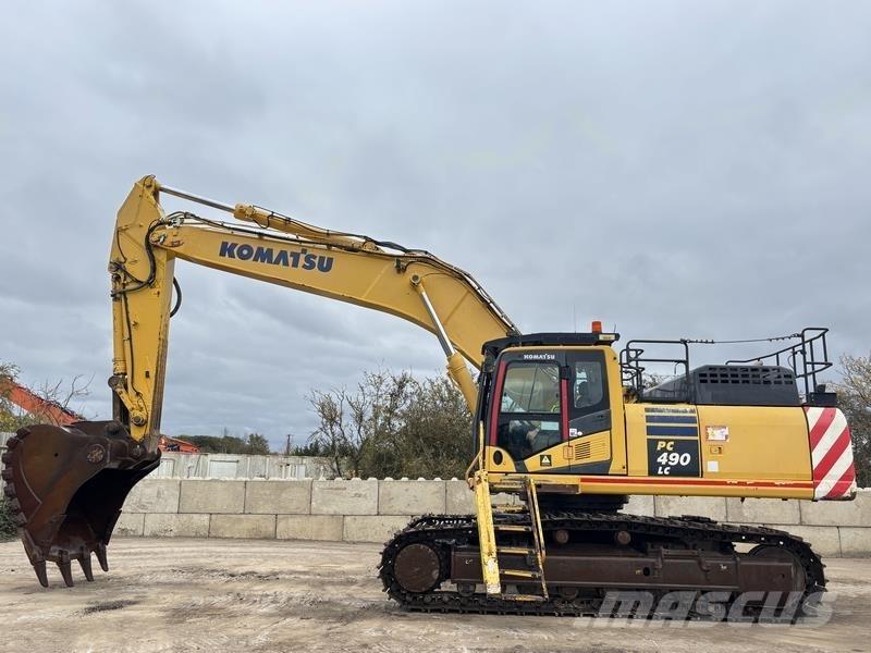 Komatsu PC490 LC-10 Kāpurķēžu ekskavatori