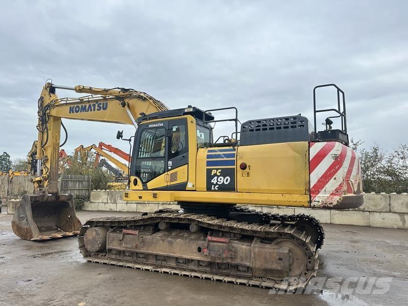 Komatsu PC490 LC-10 Kāpurķēžu ekskavatori