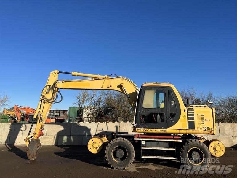 Komatsu PW130-6 Ekskavatori uz riteņiem