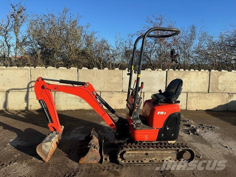 Kubota U10-3 Mini ekskavatori < 7 t