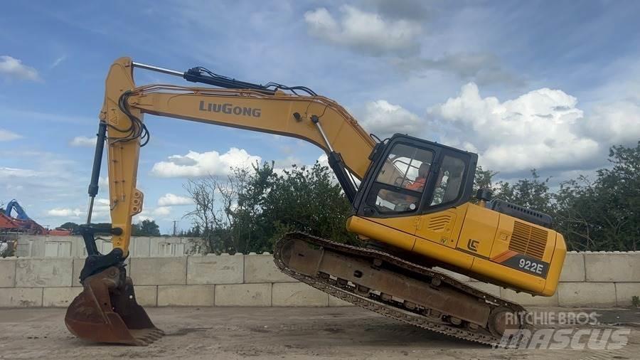 LiuGong 922 Kāpurķēžu ekskavatori