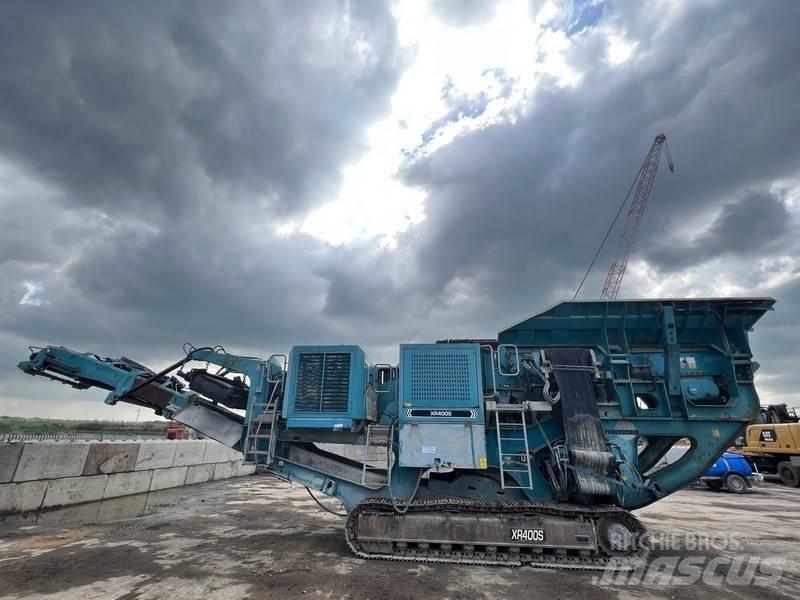 Powerscreen XR400S Drupinātāji