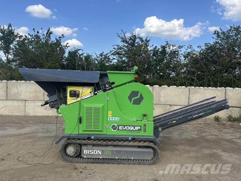 Terex BISON 35 Drupinātāji