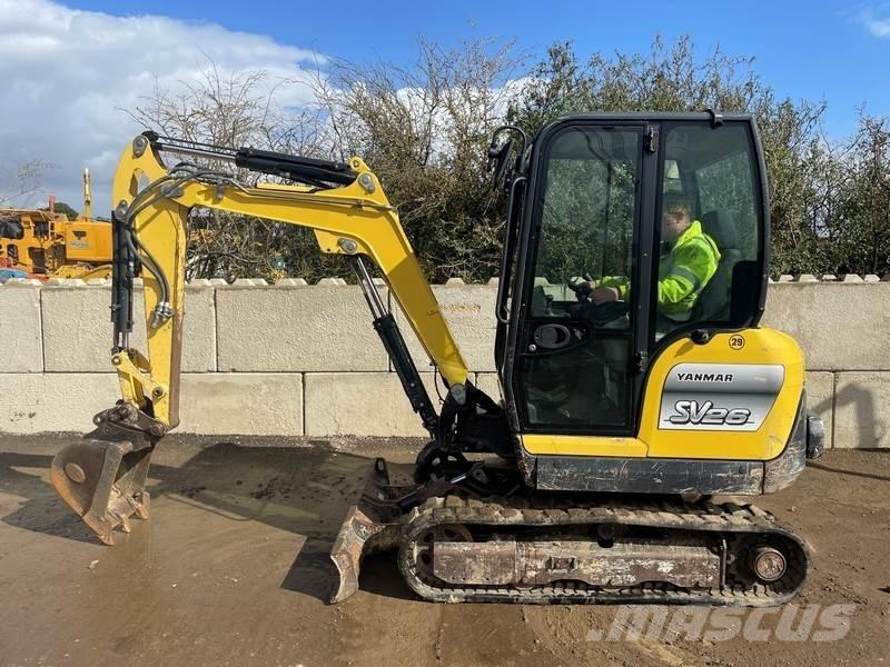 Yanmar sv26 Mini ekskavatori < 7 t