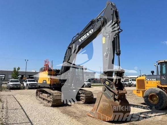 Volvo EC350EL Kāpurķēžu ekskavatori