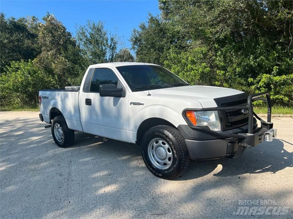 Ford F-150 Vieglais kravas automobilis/izkraušana no sāniem