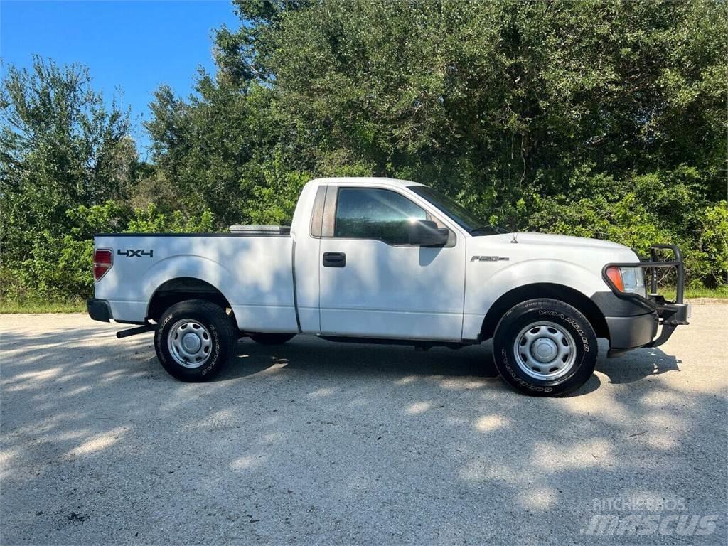 Ford F-150 Vieglais kravas automobilis/izkraušana no sāniem
